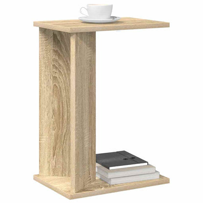 Bijzettafel Sonoma Eiken 35 x 25 x 50 cm Bewerkt hout