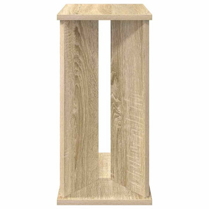 Bijzettafel Sonoma Eiken 35 x 25 x 50 cm Bewerkt hout