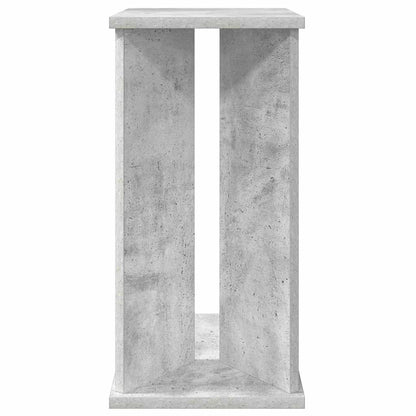 Bijzettafel Beton Grijs 35 x 25 x 50 cm Bewerkt hout