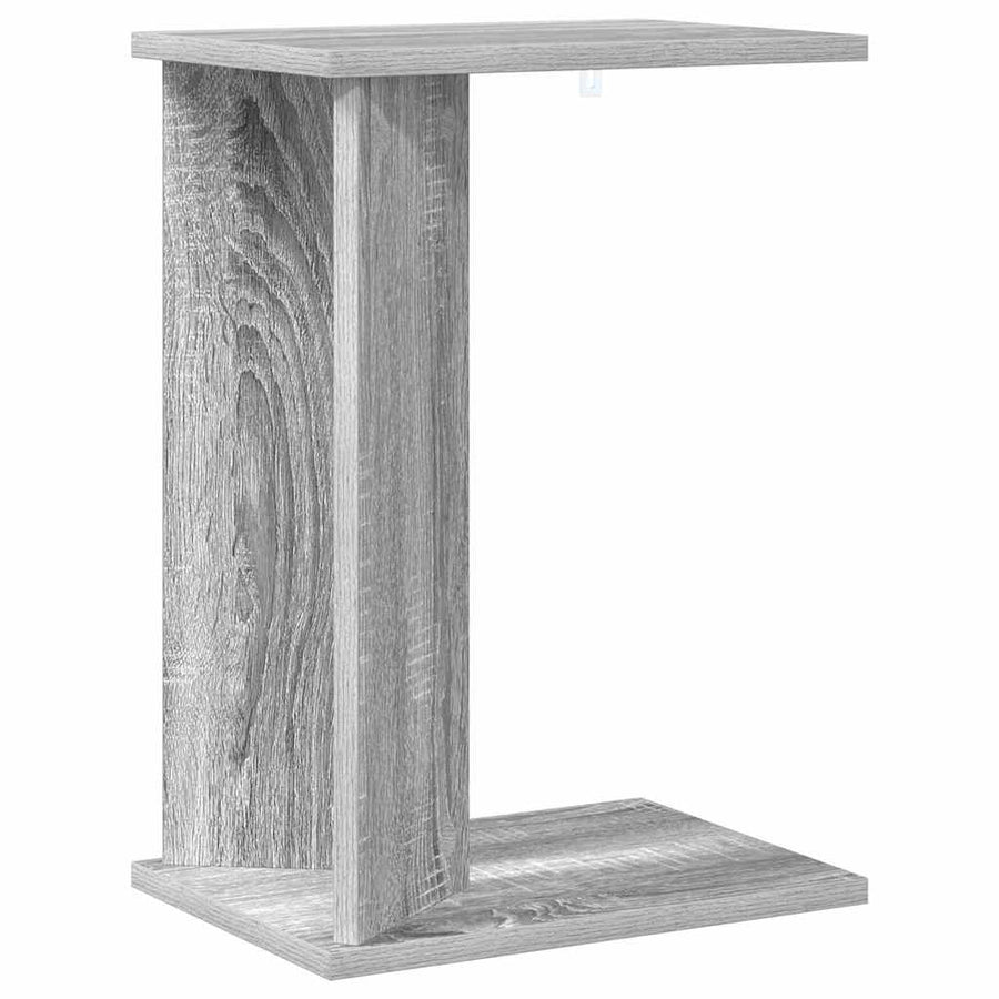 Bijzettafel Grijs Sonoma 35 x 25 x 50 cm Bewerkt hout
