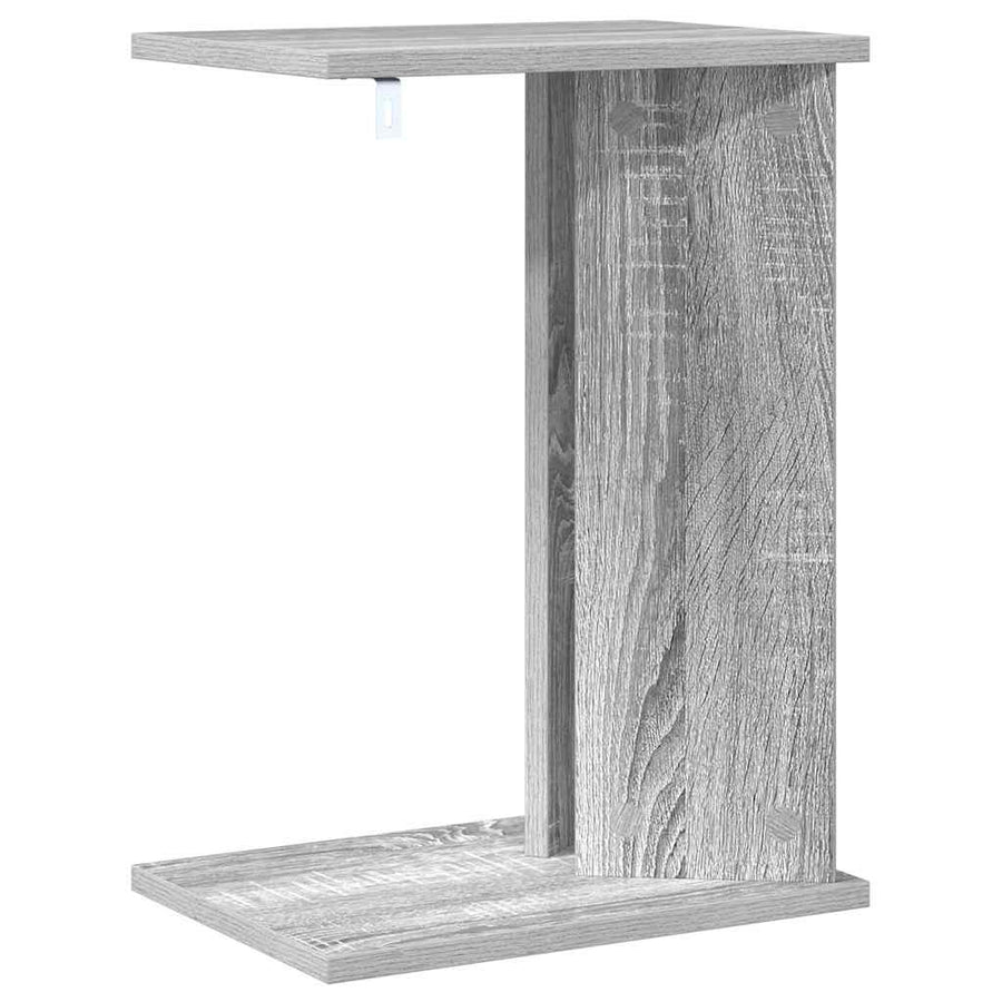 Bijzettafel Grijs Sonoma 35 x 25 x 50 cm Bewerkt hout