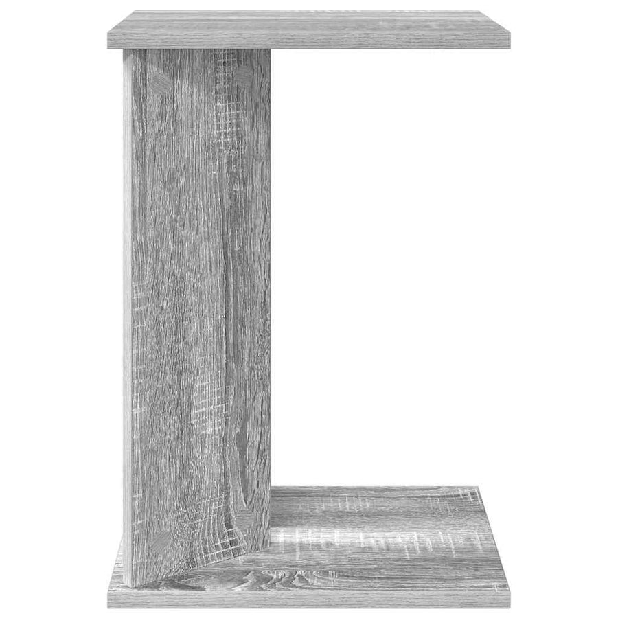 Bijzettafel Grijs Sonoma 35 x 25 x 50 cm Bewerkt hout