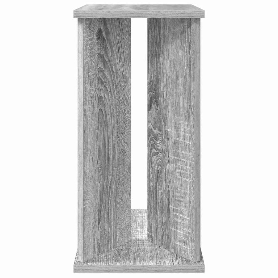 Bijzettafel Grijs Sonoma 35 x 25 x 50 cm Bewerkt hout