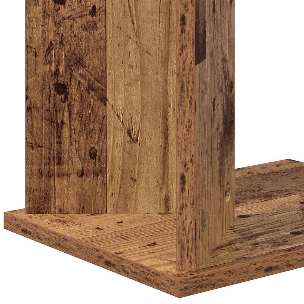 Bijzettafel Oudhout 35 x 25 x 50 cm Bewerkt hout