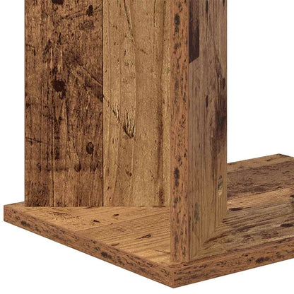 Bijzettafel Oudhout 35 x 25 x 50 cm Bewerkt hout