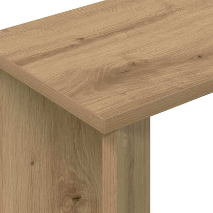 Bijzettafel Artisan Eiken 35 x 25 x 50 cm Bewerkt hout