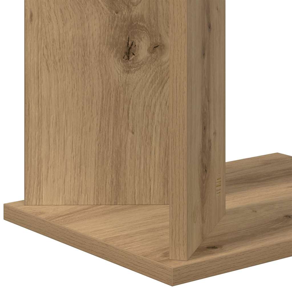 Bijzettafel Artisan Eiken 35 x 25 x 50 cm Bewerkt hout