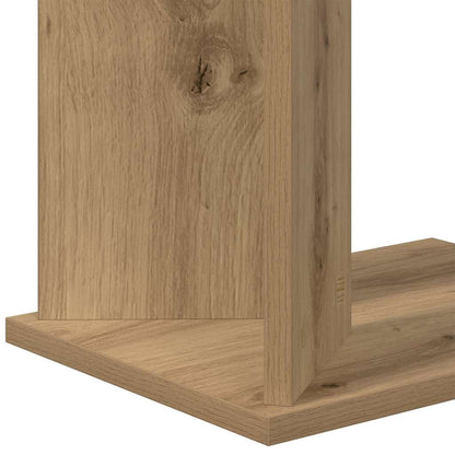 Bijzettafel Artisan Eiken 35 x 25 x 50 cm Bewerkt hout