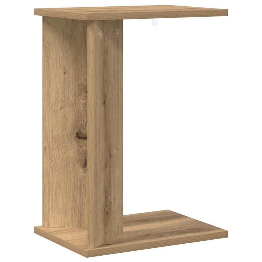Bijzettafel Artisan Eiken 35 x 25 x 50 cm Bewerkt hout