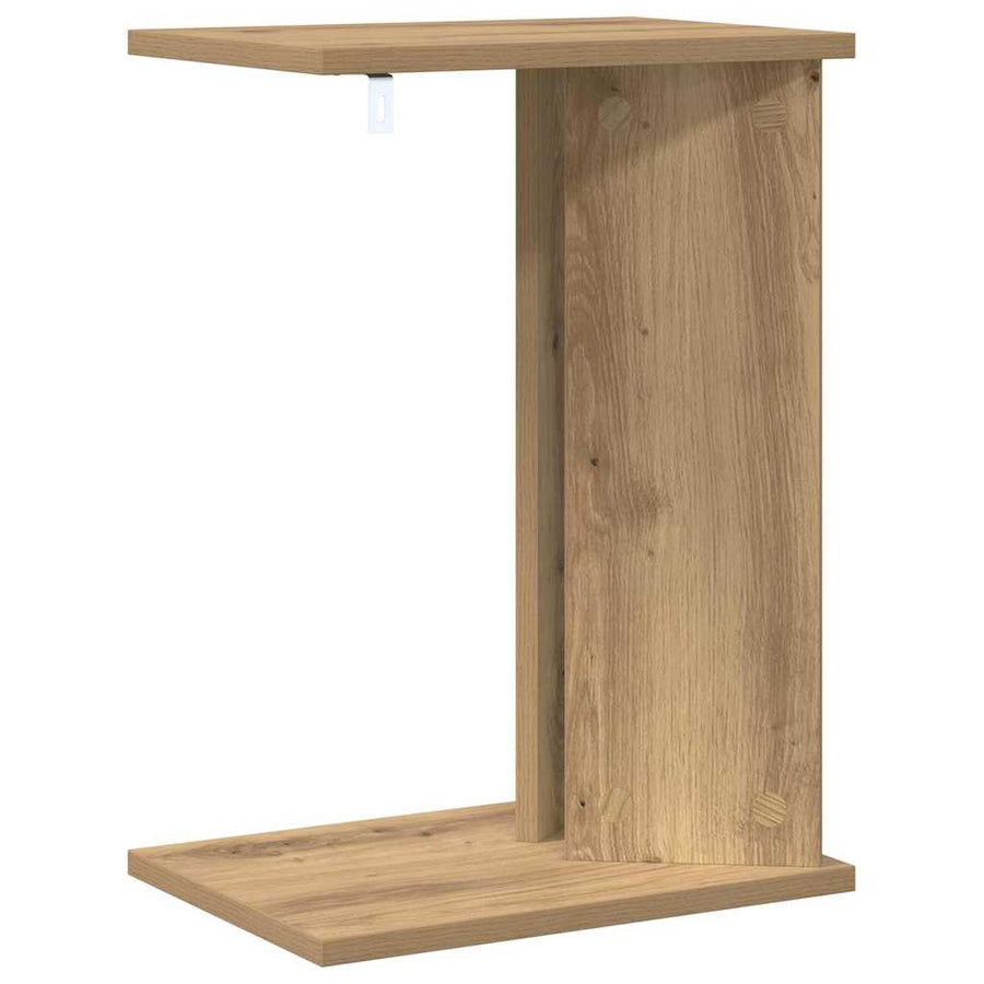 Bijzettafel Artisan Eiken 35 x 25 x 50 cm Bewerkt hout