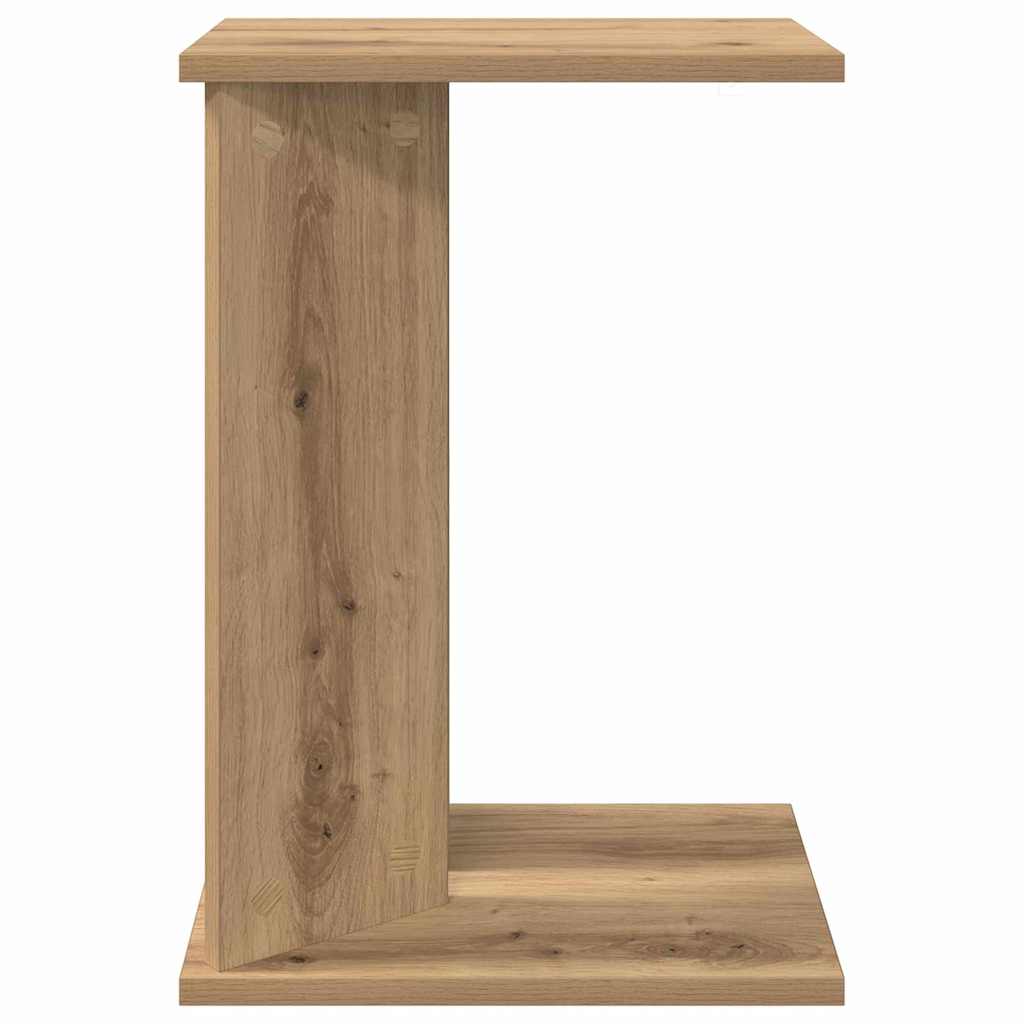 Bijzettafel Artisan Eiken 35 x 25 x 50 cm Bewerkt hout