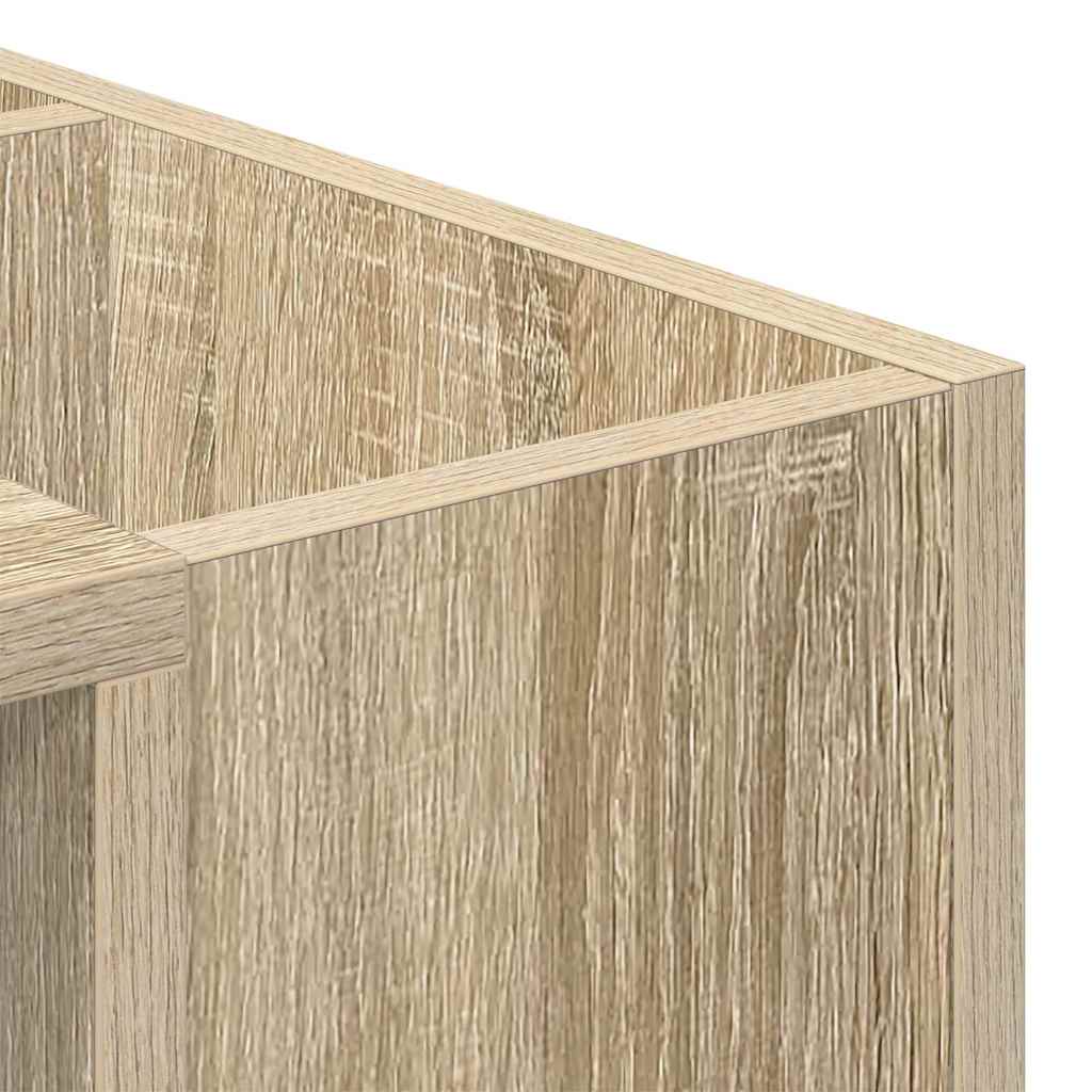 Salontafel Sonoma Eiken 101,5 x 50 x 37 cm Bewerkt hout