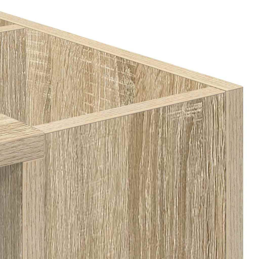 Salontafel Sonoma Eiken 101,5 x 50 x 37 cm Bewerkt hout