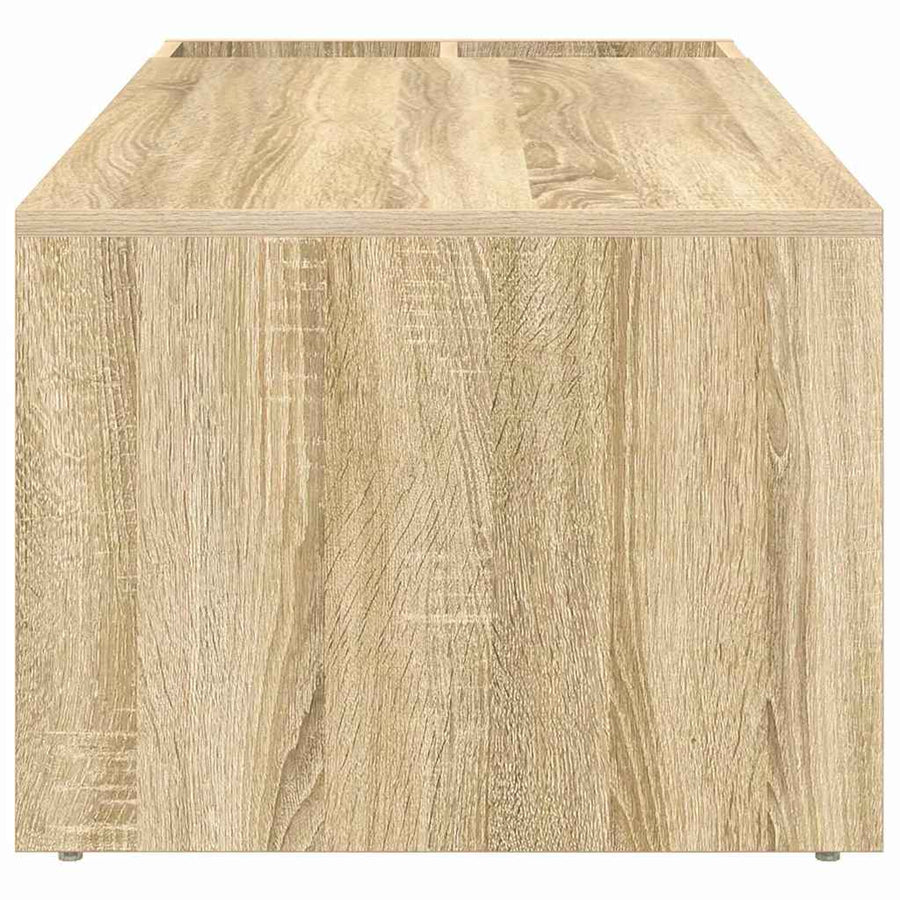 Salontafel Sonoma Eiken 101,5 x 50 x 37 cm Bewerkt hout