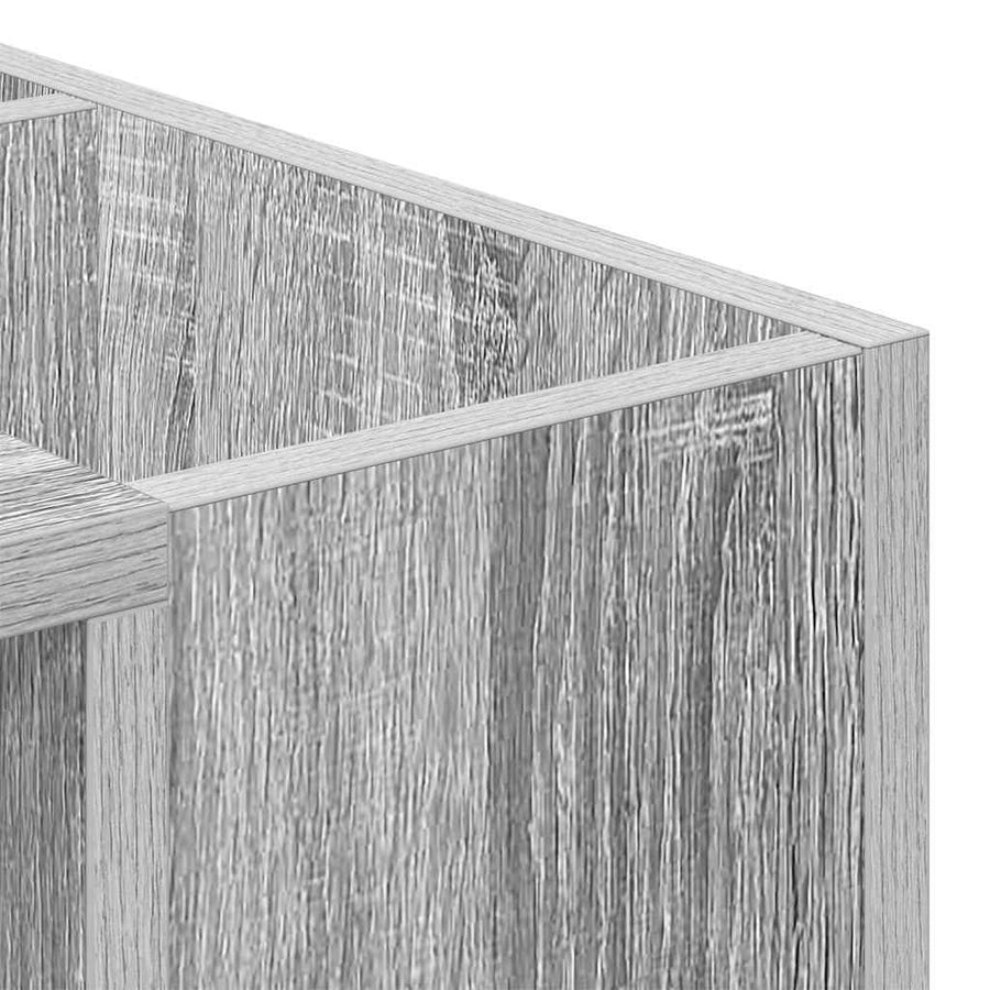 Salontafel Grijs Sonoma 101,5 x 50 x 37 cm Bewerkt hout