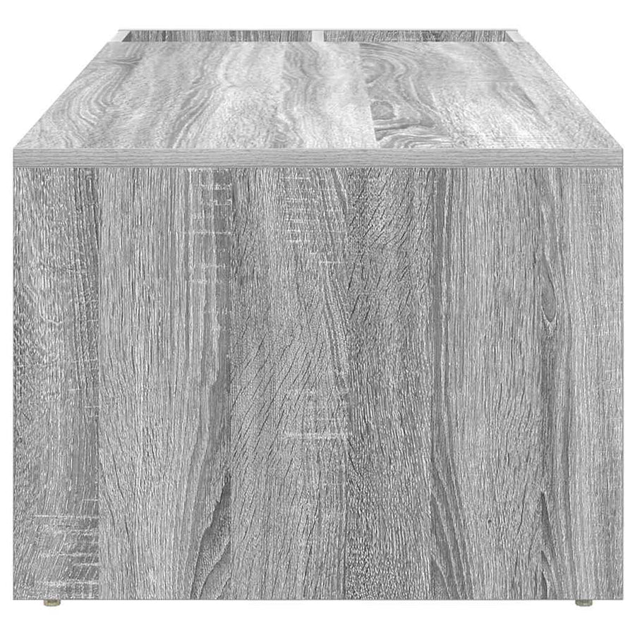 Salontafel Grijs Sonoma 101,5 x 50 x 37 cm Bewerkt hout