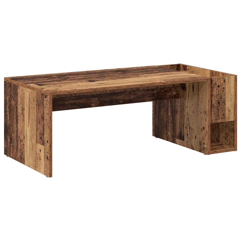 Salontafel Oudhout 101,5 x 50 x 37 cm Bewerkt hout