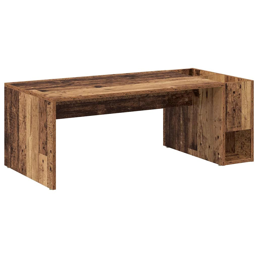 Salontafel Oudhout 101,5 x 50 x 37 cm Bewerkt hout