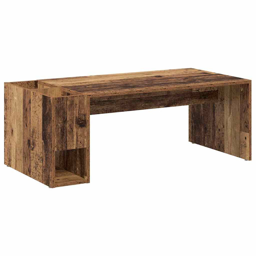 Salontafel Oudhout 101,5 x 50 x 37 cm Bewerkt hout