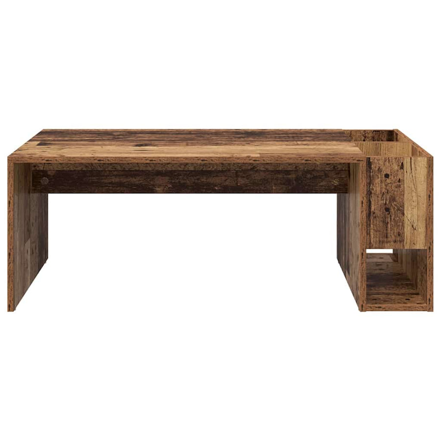 Salontafel Oudhout 101,5 x 50 x 37 cm Bewerkt hout