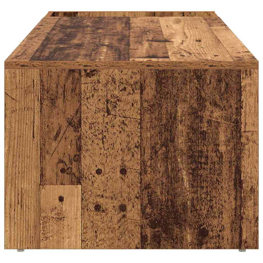 Salontafel Oudhout 101,5 x 50 x 37 cm Bewerkt hout