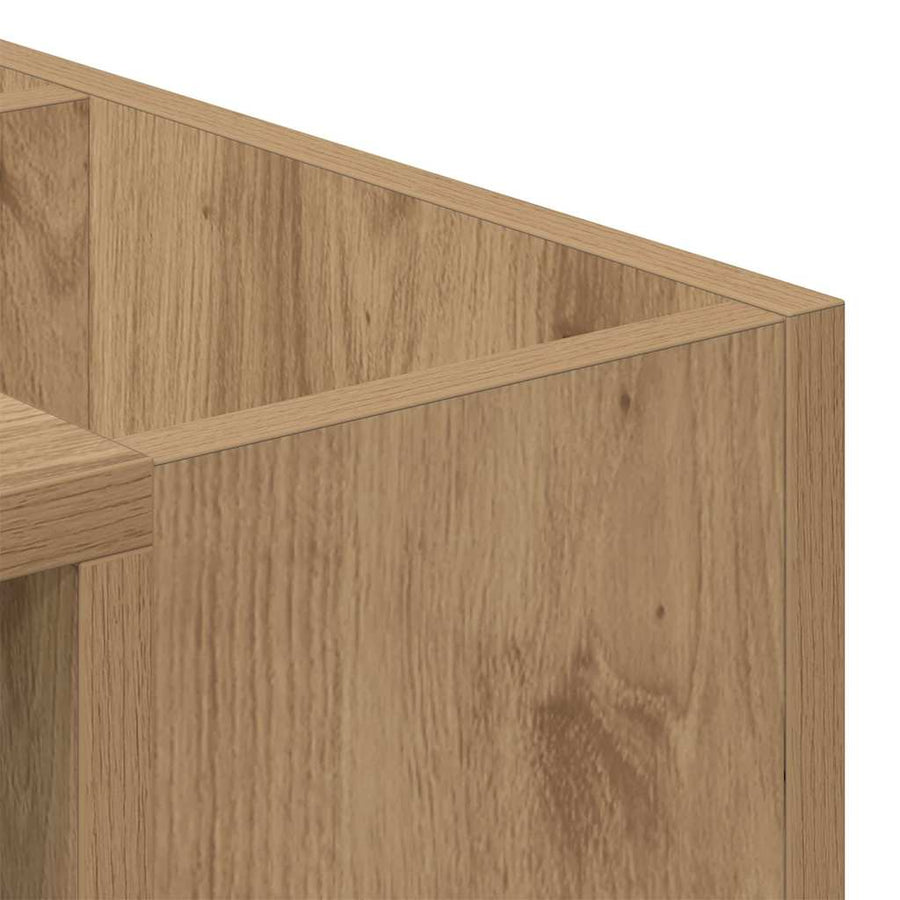 Salontafel Artisan Eiken 101,5 x 50 x 37 cm Bewerkt hout