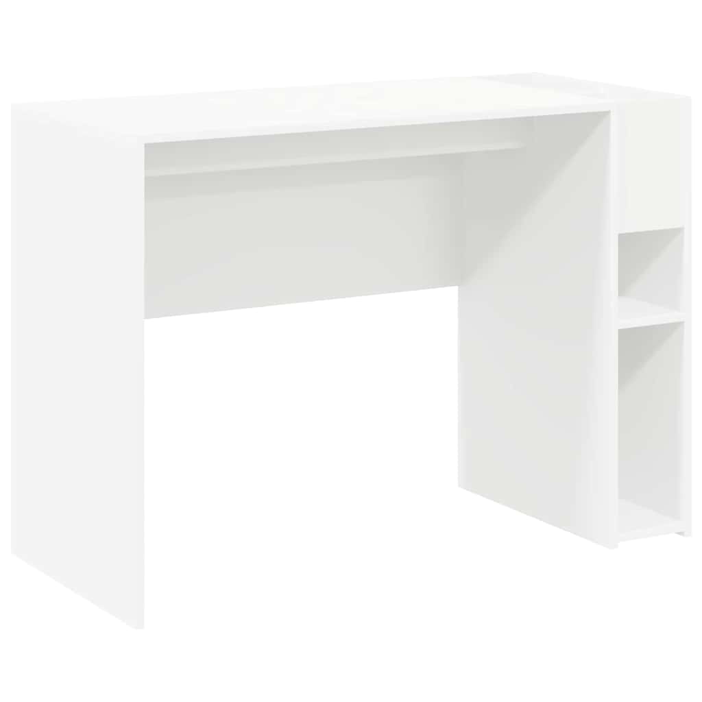 Bureau Wit 109 x 50 x 78 cm Bewerkt hout
