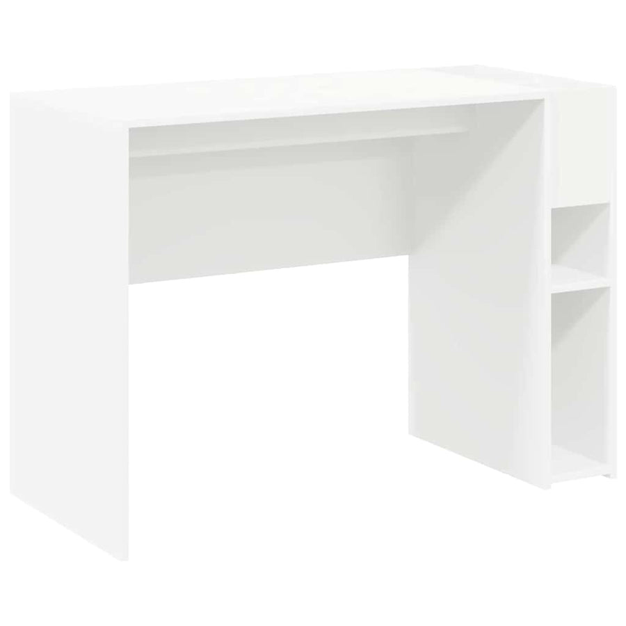 Bureau Wit 109 x 50 x 78 cm Bewerkt hout