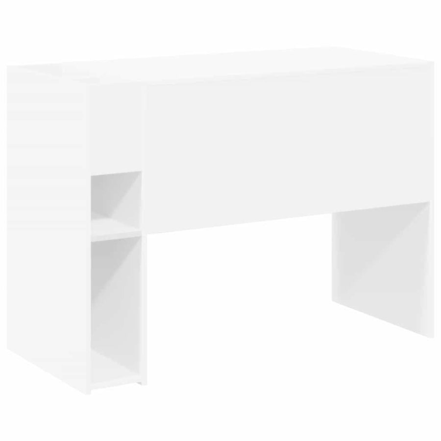 Bureau Wit 109 x 50 x 78 cm Bewerkt hout