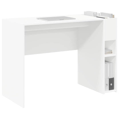 Bureau Wit 109 x 50 x 78 cm Bewerkt hout