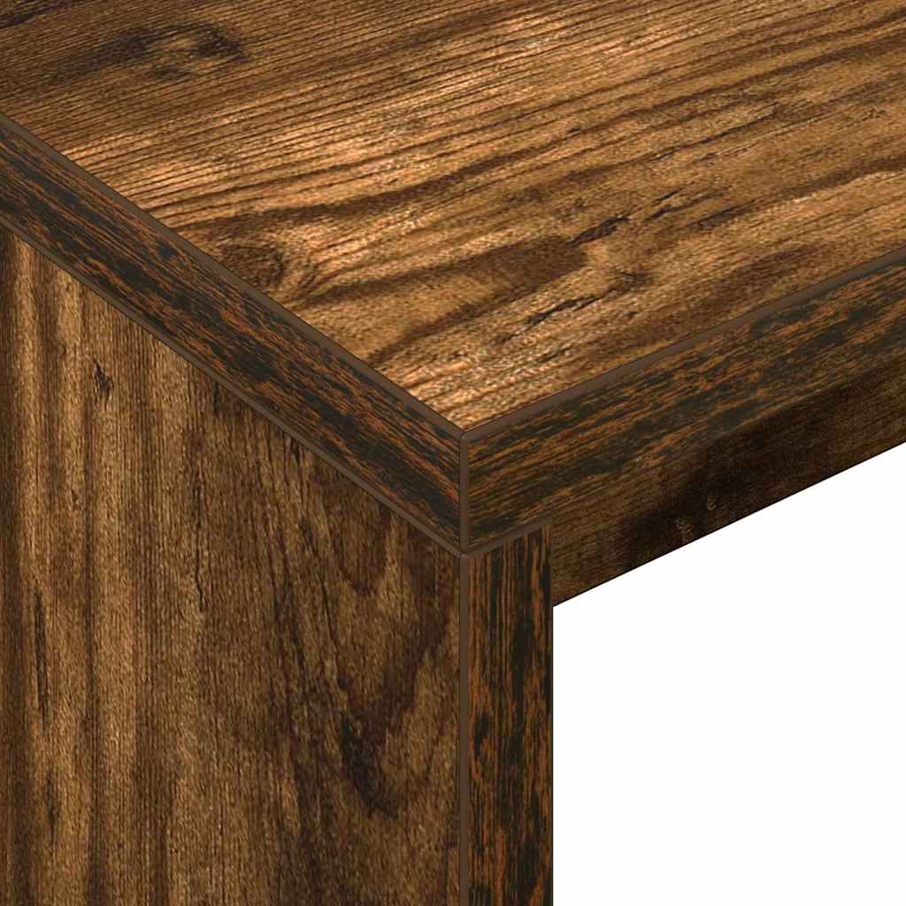 Bureau Gerookt eiken 109 x 50 x 78 cm Bewerkt hout