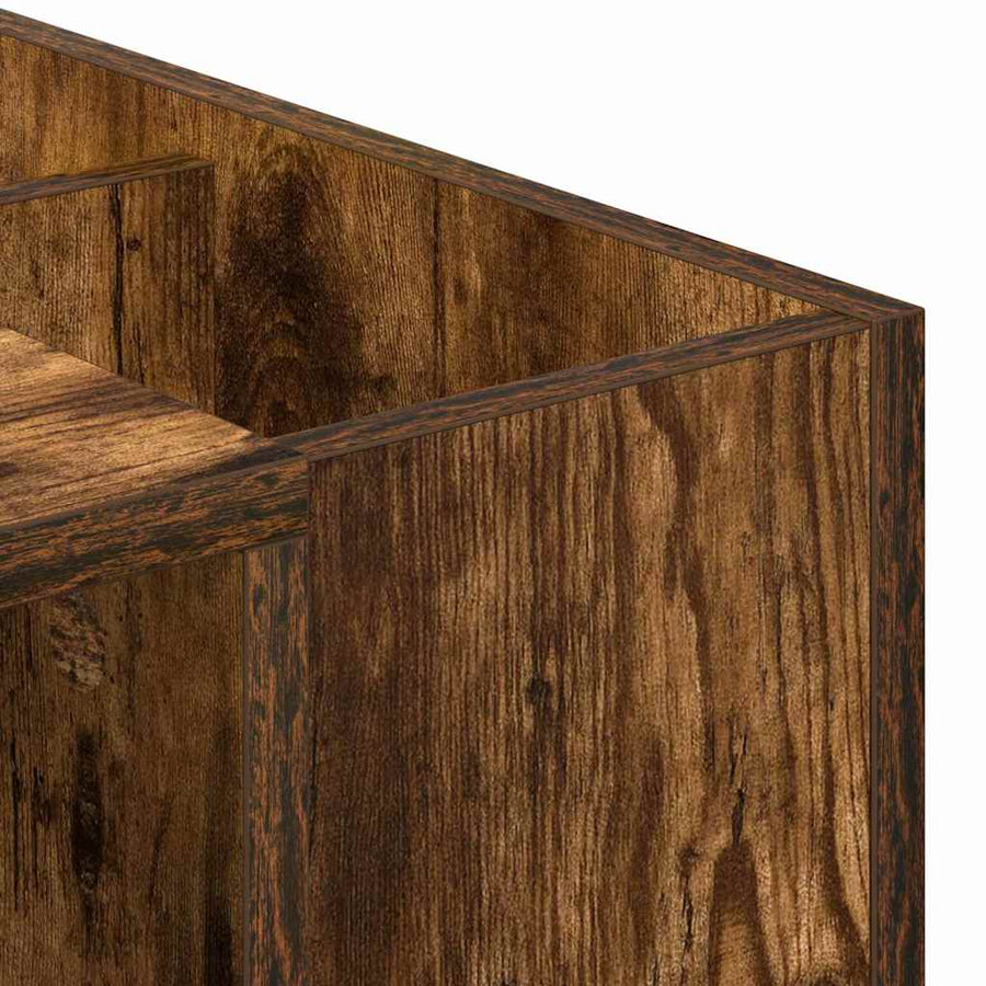 Bureau Gerookt eiken 109 x 50 x 78 cm Bewerkt hout