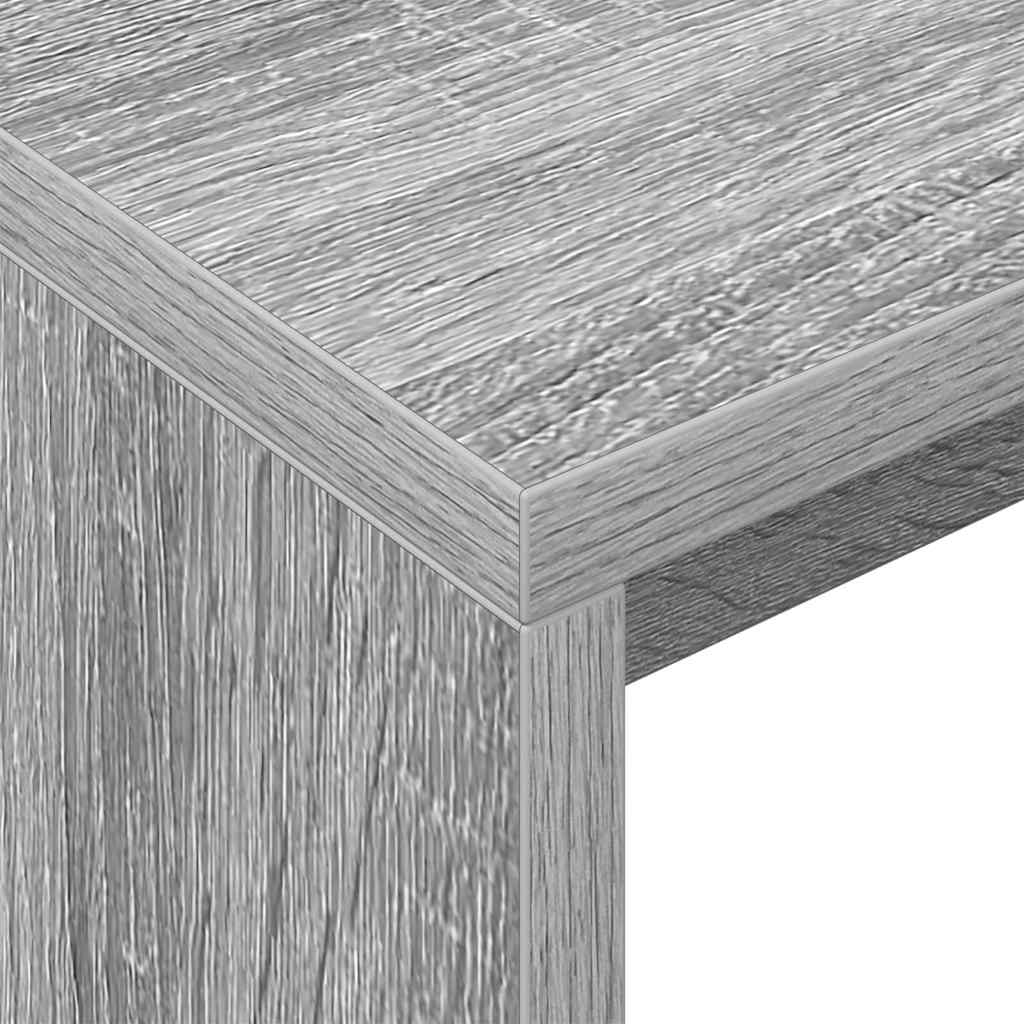 Bureau Grijs Sonoma 109 x 50 x 78 cm Bewerkt hout