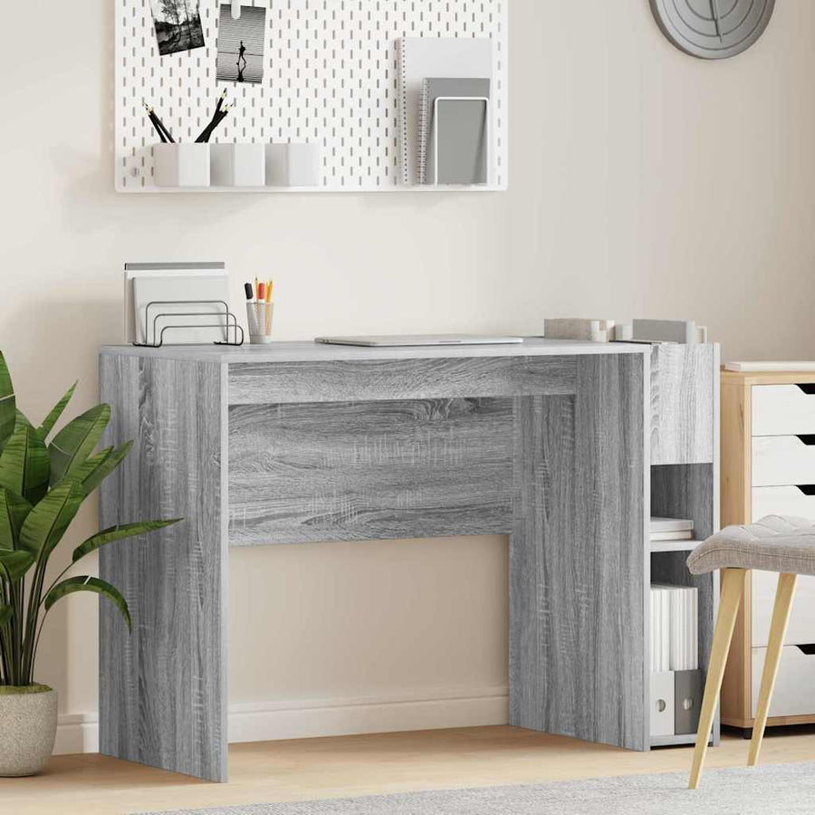 Bureau Grijs Sonoma 109 x 50 x 78 cm Bewerkt hout