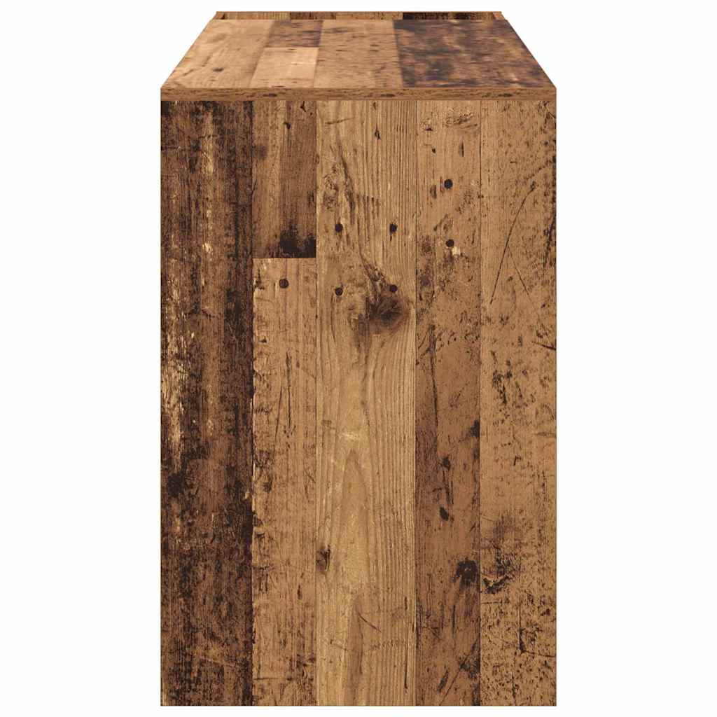 Bureau Oudhout 109 x 50 x 78 cm Bewerkt hout