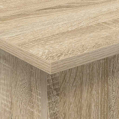Bijzettafel Sonoma Eiken 35,5 x 35 x 40 cm Bewerkt hout
