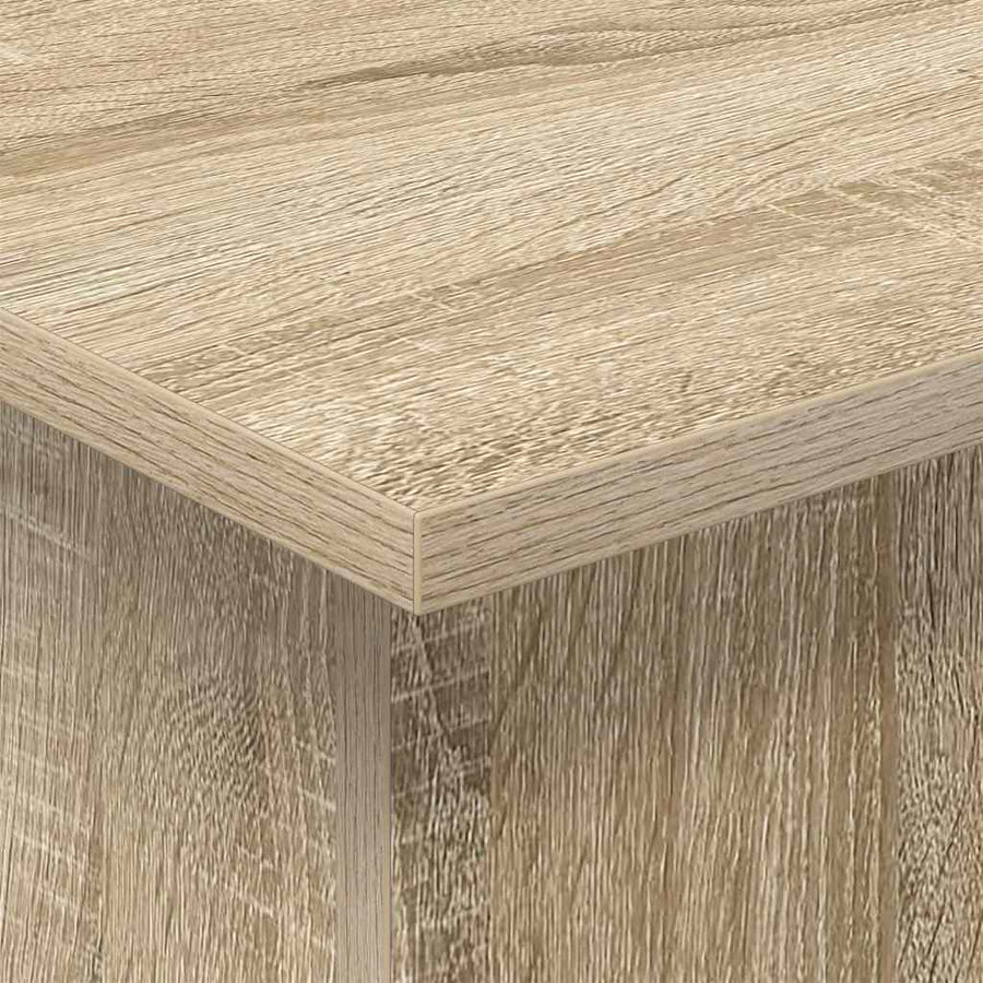 Bijzettafel Sonoma Eiken 35,5 x 35 x 40 cm Bewerkt hout