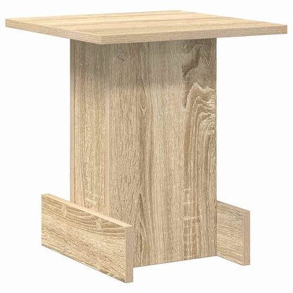 Bijzettafel Sonoma Eiken 35,5 x 35 x 40 cm Bewerkt hout