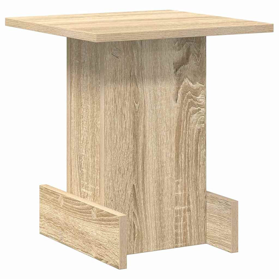 Bijzettafel Sonoma Eiken 35,5 x 35 x 40 cm Bewerkt hout