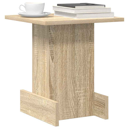 Bijzettafel Sonoma Eiken 35,5 x 35 x 40 cm Bewerkt hout