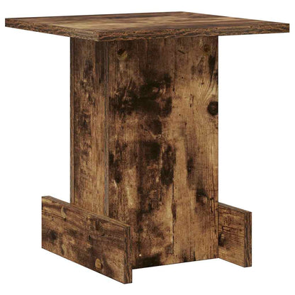 Bijzettafel Gerookt eiken 35,5 x 35 x 40 cm Bewerkt hout