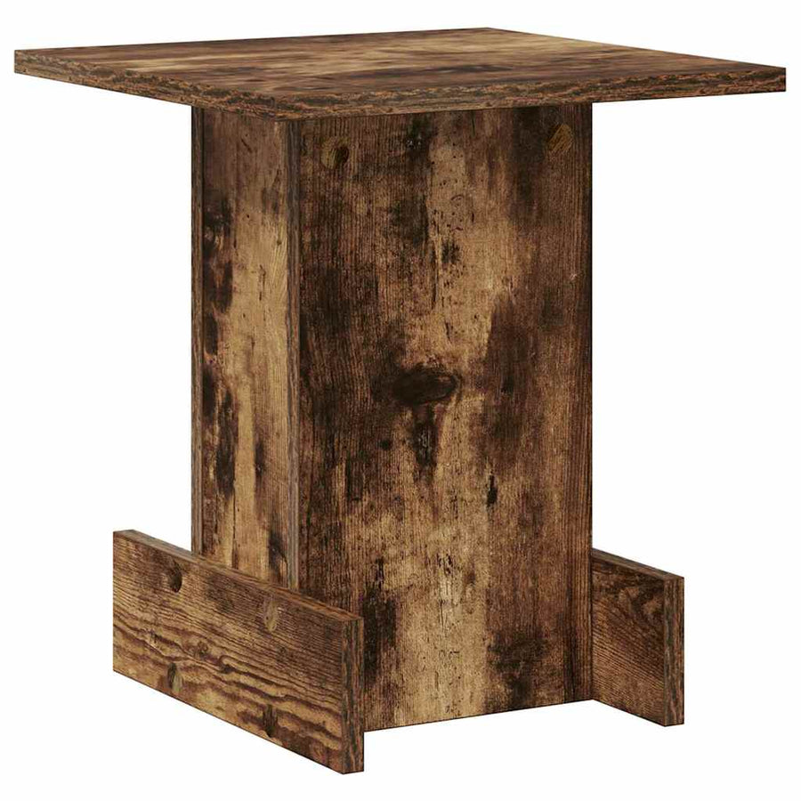 Bijzettafel Gerookt eiken 35,5 x 35 x 40 cm Bewerkt hout
