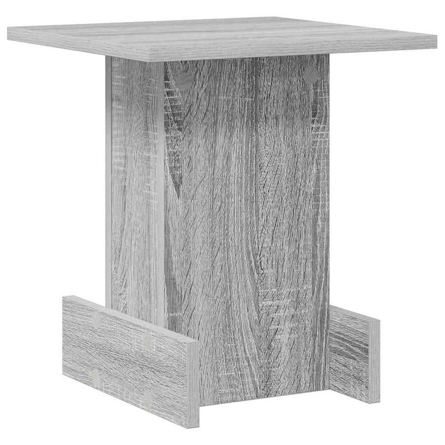 Bijzettafel Grijs Sonoma 35,5 x 35 x 40 cm Bewerkt hout