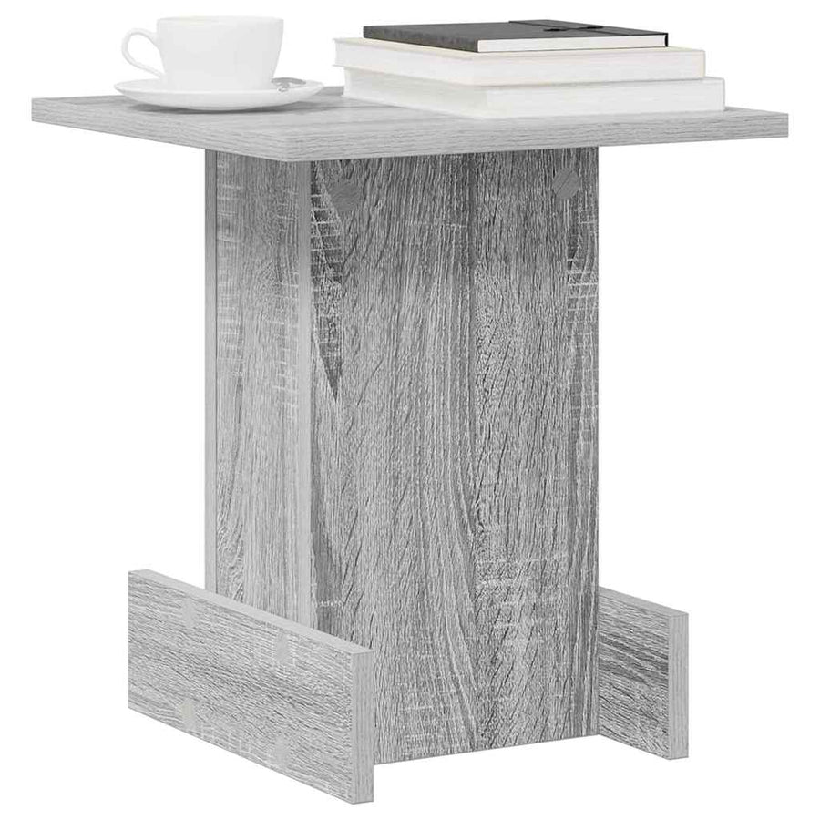 Bijzettafel Grijs Sonoma 35,5 x 35 x 40 cm Bewerkt hout
