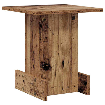Bijzettafel Oudhout 35,5 x 35 x 40 cm Bewerkt hout