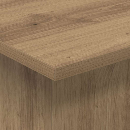 Bijzettafel Artisan Eiken 35,5 x 35 x 40 cm Bewerkt hout