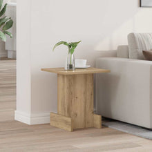 Bijzettafel Artisan Eiken 35,5 x 35 x 40 cm Bewerkt hout