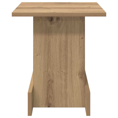 Bijzettafel Artisan Eiken 35,5 x 35 x 40 cm Bewerkt hout