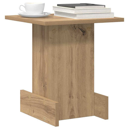 Bijzettafel Artisan Eiken 35,5 x 35 x 40 cm Bewerkt hout