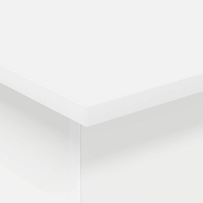 Bijzettafel Wit 44,5 x 45 x 55 cm Bewerkt hout